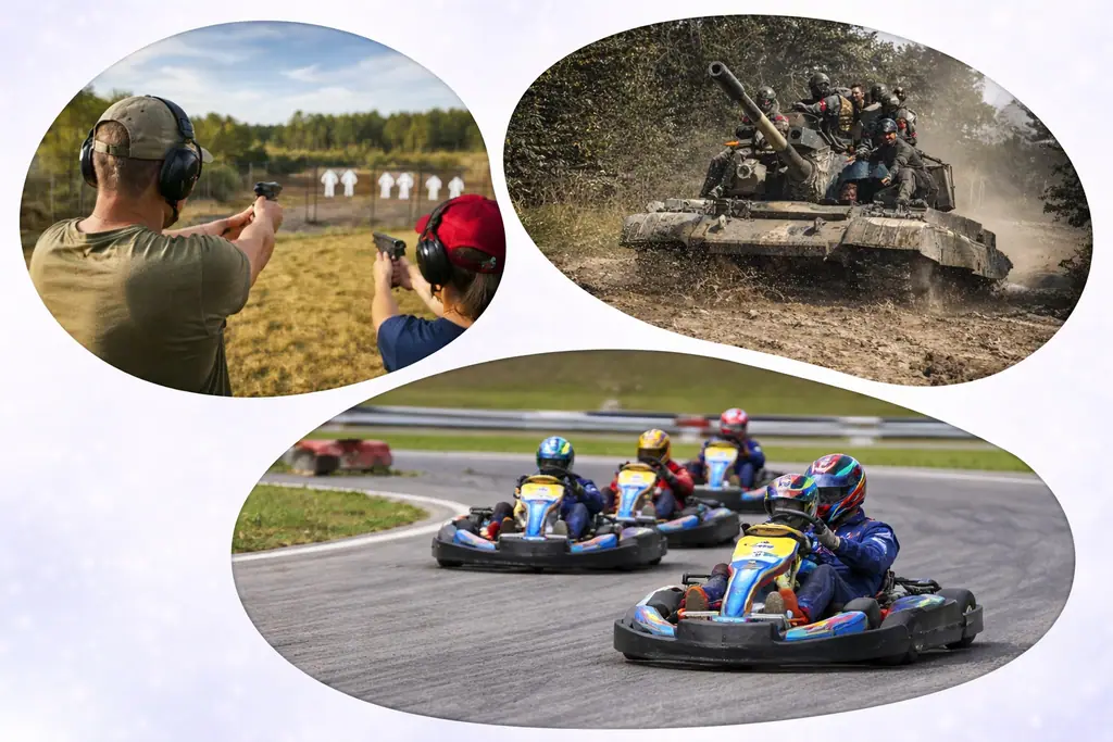 Adventure group program activities in Prague